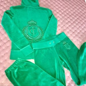 Juicy couture velour  track suits